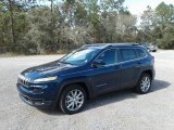 2018 Patriot Blue Pearl Jeep Cherokee Limited #124118758