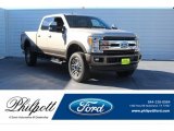 2017 White Gold Ford F250 Super Duty King Ranch Crew Cab 4x4 #124141245