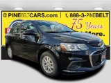 2018 Mosaic Black Metallic Chevrolet Sonic LT Sedan #124141043