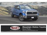 2018 Blazing Blue Pearl Toyota Tundra SR5 CrewMax 4x4 #124141034