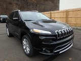 2018 Jeep Cherokee Overland 4x4 Front 3/4 View
