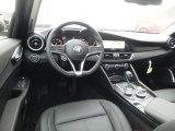 2018 Alfa Romeo Giulia AWD Black/Dark Gray Interior