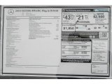 2018 Mercedes-Benz GLE 550e 4Matic Plug-In Hybrid Window Sticker
