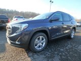 2018 Blue Steel Metallic GMC Terrain SLE AWD #124165924