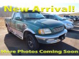 1997 Pacific Green Metallic Ford F150 XLT Extended Cab 4x4 #124165965