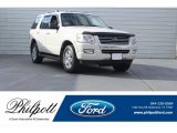 Oxford White Ford Explorer in 2009