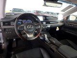 2018 Lexus ES 300h Black Interior