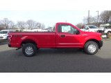 Race Red Ford F150 in 2018