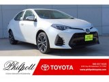 2018 Blizzard White Pearl Toyota Corolla XSE #124203044