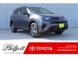 2018 Magnetic Gray Metallic Toyota RAV4 LE #124203043