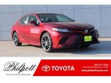 2018 Ruby Flare Pearl Toyota Camry SE #124203081