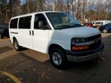 2009 Summit White Chevrolet Express LT 3500 Passenger Van #124220046