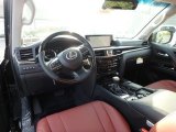 2018 Lexus LX 570 Cabernet Interior