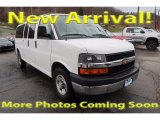 2017 Summit White Chevrolet Express 3500 Passenger LT #124238020