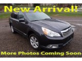 2011 Graphite Gray Metallic Subaru Outback 2.5i Premium Wagon #124238019