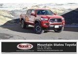 2018 Barcelona Red Metallic Toyota Tacoma TRD Off Road Double Cab 4x4 #124237863