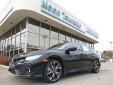 2017 Crystal Black Pearl Honda Civic Si Sedan #124237973