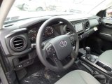 2018 Toyota Tacoma SR Double Cab 4x4 Cement Gray Interior