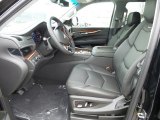 2018 Cadillac Escalade ESV Luxury 4WD Jet Black Interior