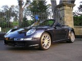 2007 Midnight Blue Metallic Porsche 911 Carrera Cabriolet #12424972