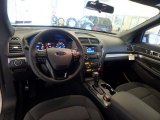 2018 Ford Explorer XLT 4WD Ebony Black Interior