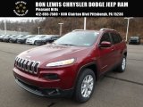 2018 Velvet Red Pearl Jeep Cherokee Latitude Plus 4x4 #124281870