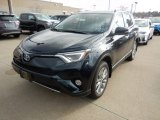 2018 Galactic Aqua Mica Toyota RAV4 Limited AWD Hybrid #124305415