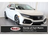 2018 White Orchid Pearl Honda Civic Sport Touring Hatchback #124305202