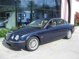 2006 Indigo Blue Metallic Jaguar S-Type 3.0 #12412153