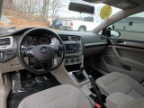 2017 Volkswagen Golf 4 Door 1.8T Wolfsburg Beige Interior