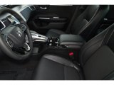 2018 Honda Clarity Touring Plug In Hybrid Black Interior