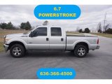 2012 Ingot Silver Metallic Ford F250 Super Duty XLT Crew Cab 4x4 #124330557