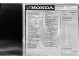 2018 Honda Accord Touring Sedan Window Sticker