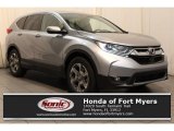 2018 Lunar Silver Metallic Honda CR-V EX-L #124330414