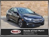 2017 Crystal Black Pearl Honda Civic EX-T Sedan #124330405