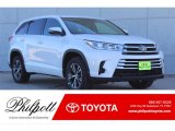 2018 Blizzard White Pearl Toyota Highlander LE #124344398