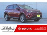 2018 Ruby Flare Pearl Toyota RAV4 Limited #124344383