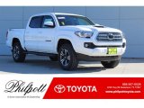 2017 Super White Toyota Tacoma TRD Sport Double Cab #124344370