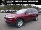 2018 Velvet Red Pearl Jeep Cherokee Latitude Plus 4x4 #124350415