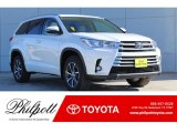 2018 Blizzard White Pearl Toyota Highlander XLE #124362741
