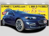 2018 Blue Velvet Metallic Chevrolet Malibu LT #124382285