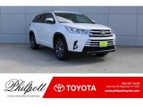 2018 Blizzard White Pearl Toyota Highlander XLE #124382409
