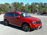 2018 Dodge Journey Crossroad Front 3/4 View