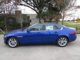 2018 Jaguar XF Caesium Blue Metallic