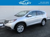 2014 Alabaster Silver Metallic Honda CR-V EX AWD #124402171