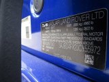 2018 XF Color Code for Caesium Blue Metallic - Color Code: JHK