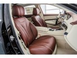 2018 Mercedes-Benz S 560 Sedan Mahogany/Silk Beige Interior