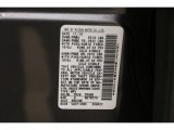 2017 QX70 Color Code for Graphite Shadow - Color Code: KAD