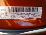 2018 Pacifica Color Code for Copper Pearl - Color Code: PLB