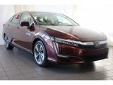 Crimson Pearl Honda Clarity in 2018